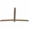 Ekena Millwork Bellingham Smooth Timber Gable Bracket, Douglas Fir, 96"W x 60"H x 3 1/2"D x 5 1/2"F, 15/12 Pitch GBW096X60X0406BEL00SDF - alternate 2